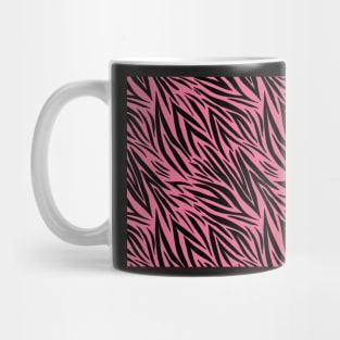Modern Animal Skin Pattern Zebra Mug